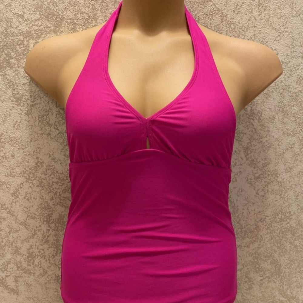 Old Navy Hot Pink Halter Bikini Top